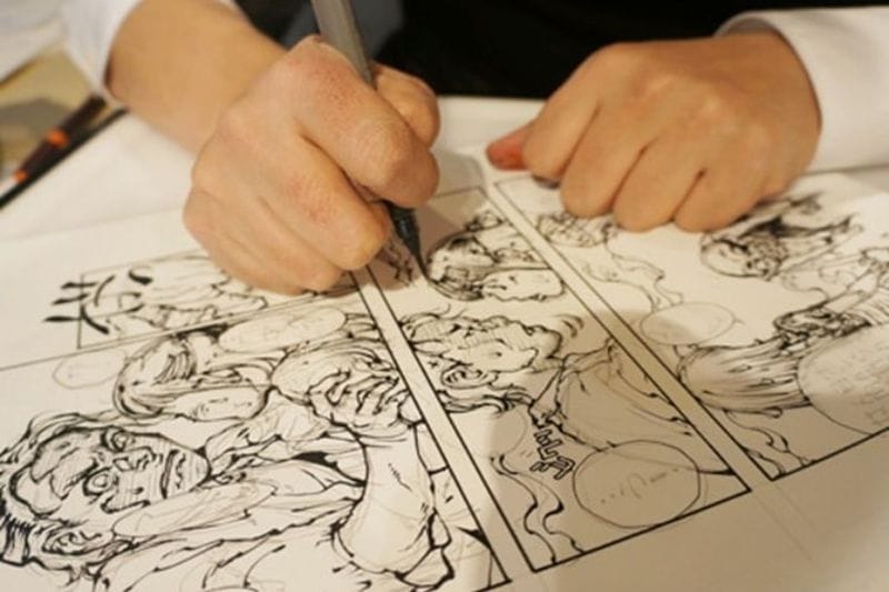 Quy Trình Sáng Tác của Một Mangaka